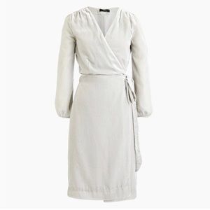 J.Crew luxurious velvet wrap dress 4